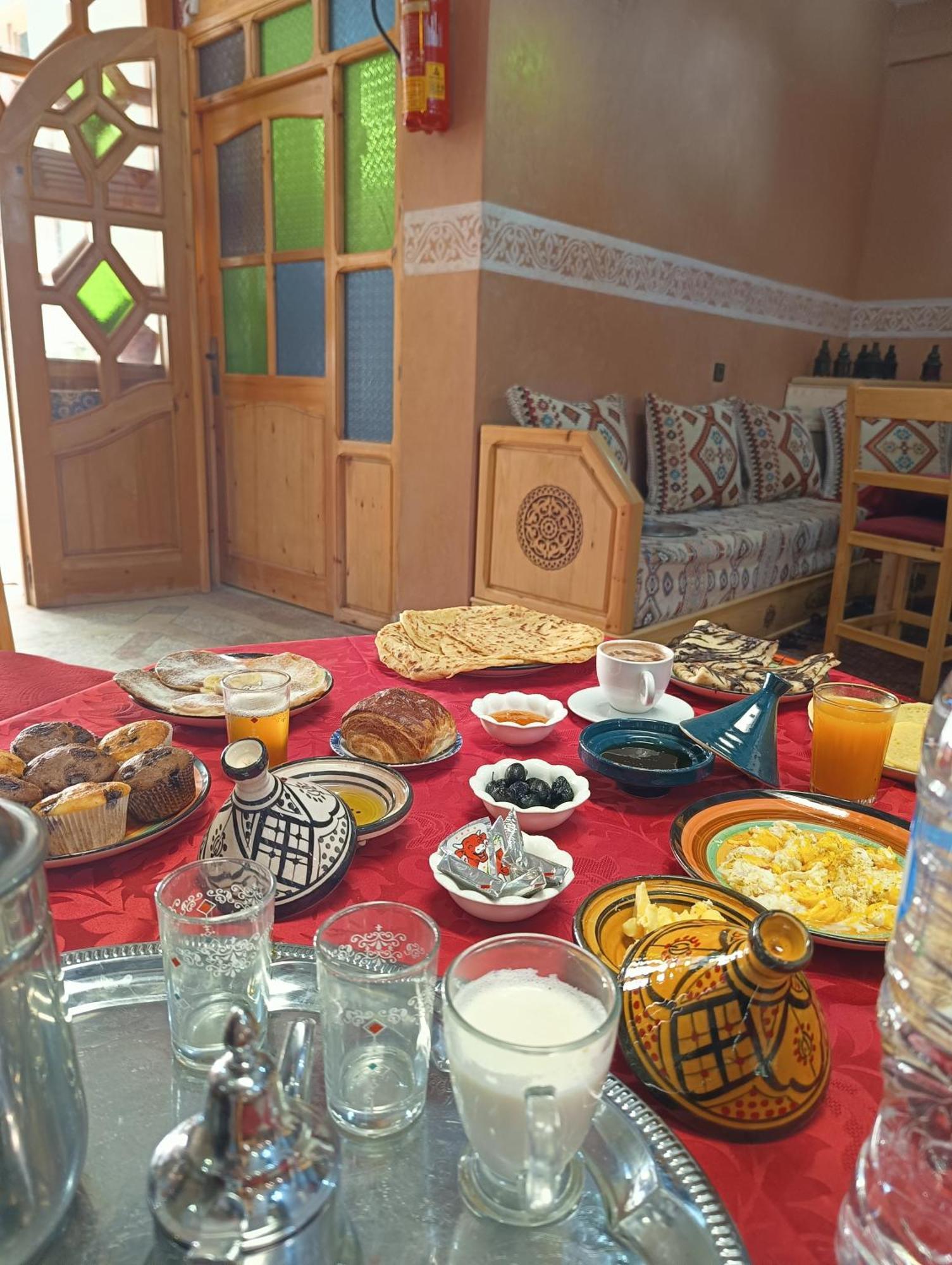 Riad Restaurant Marzouk Aït Baha Exterior foto